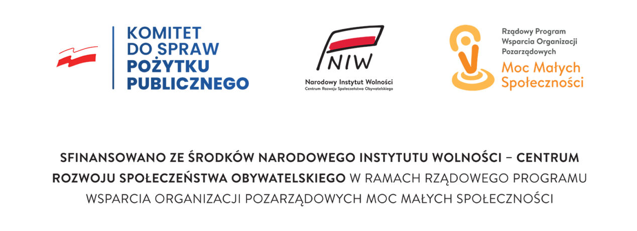 sfinansowano ze środków narodowego instytutu wolności